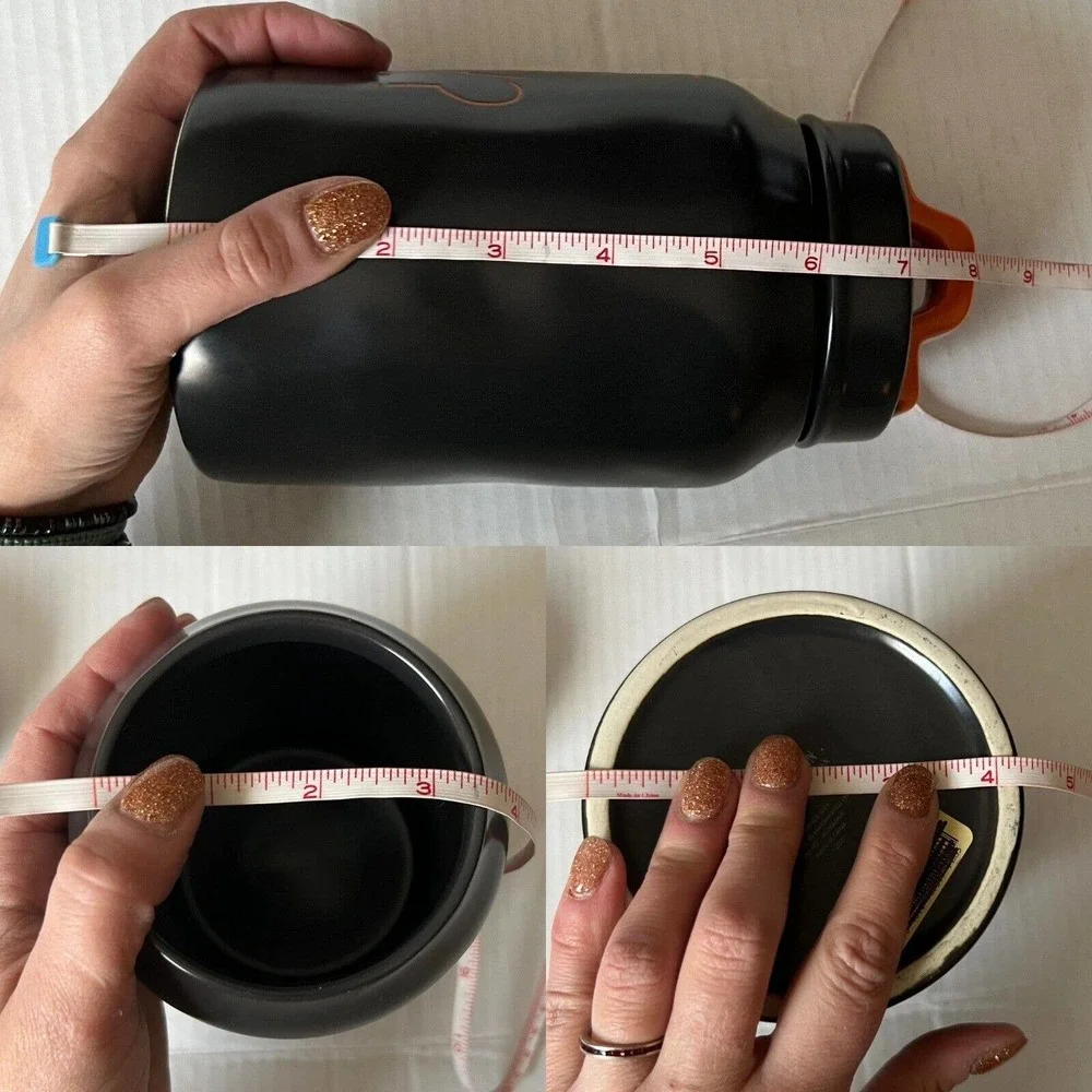 Rae Dunn GOT CANDY? Halloween Black Orange Logo Ceramic Canister With Lid